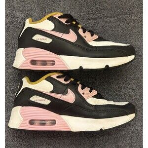 Nike Air Max 90 LTR PS Kids Black/Light Arctic Pink/White CD6867-007 Size 1Y